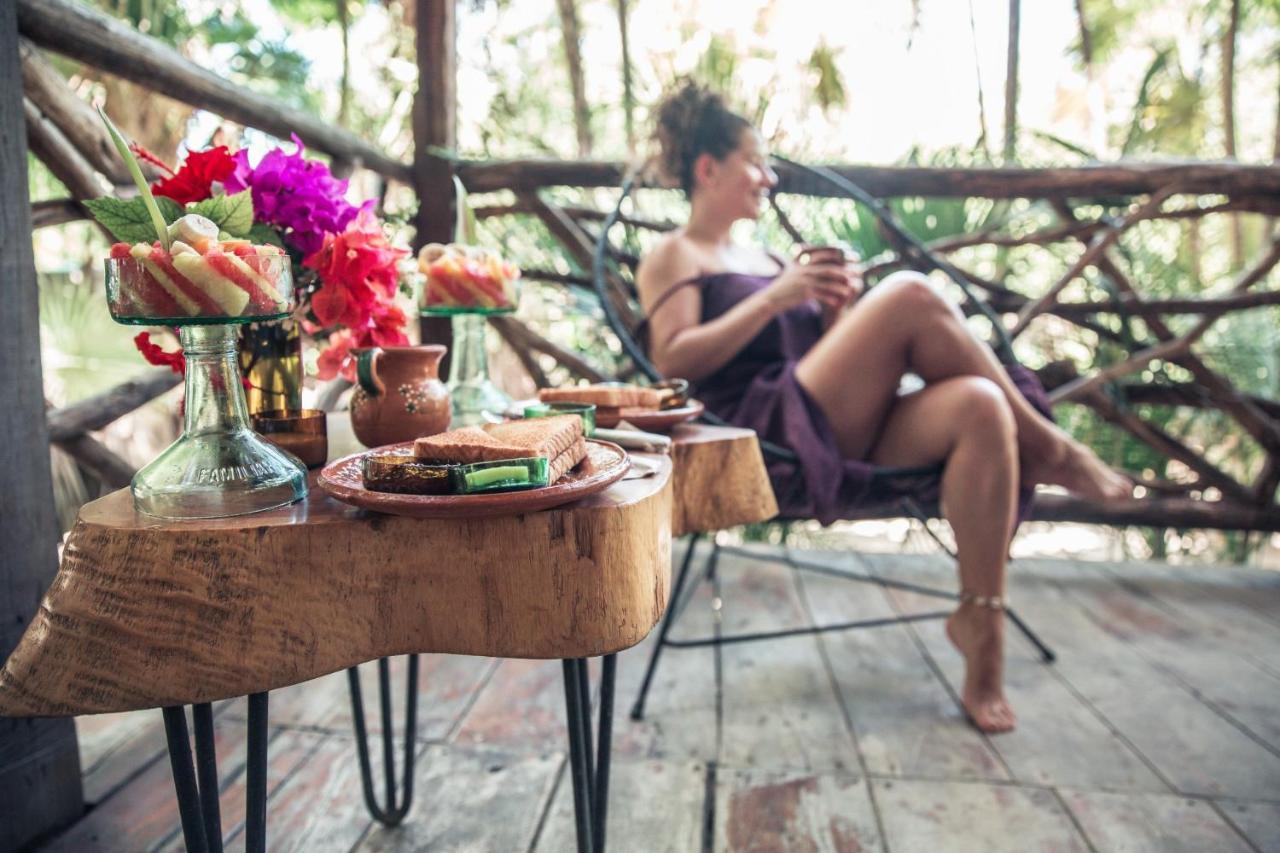 Hidden Treehouse Tulum Eco-Hotel Buitenkant foto