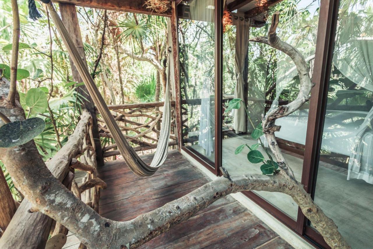 Hidden Treehouse Tulum Eco-Hotel Buitenkant foto