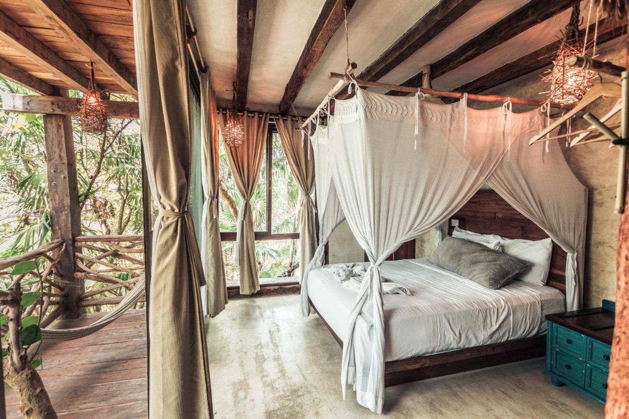 Hidden Treehouse Tulum Eco-Hotel Buitenkant foto
