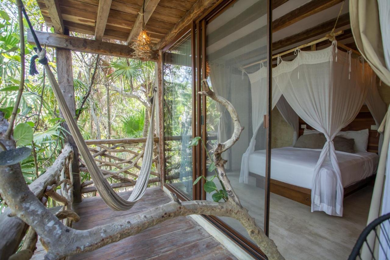 Hidden Treehouse Tulum Eco-Hotel Buitenkant foto